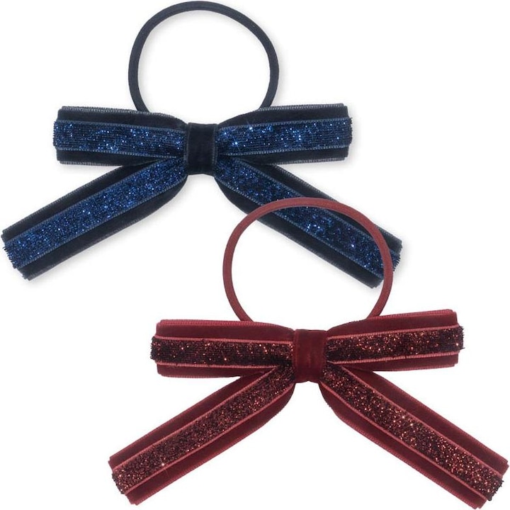 Image du produit Konges Slojd 2Pack Velvet Bow Chouchou Blazer (Élastiques à cheveux)