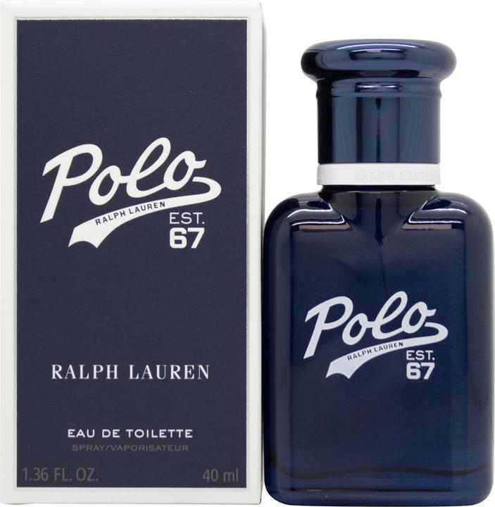 Actual product image Ralph Lauren Polo 67 Eau de Toilette Cologne for Men Woody Solar Scent With Pineapple Bergamot Vetiv (Eau de toilette, 40 ml)