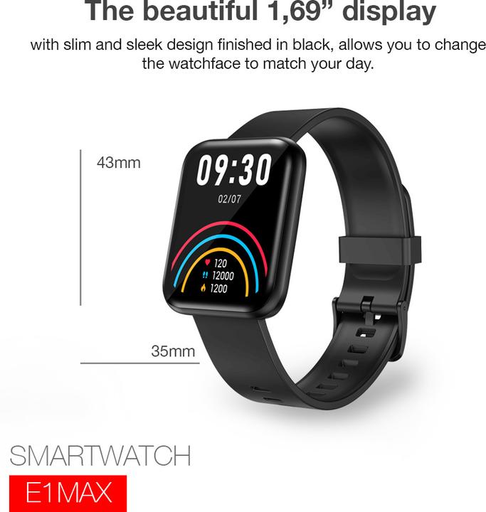 Actual product image Lenovo E1 Max (43 mm)