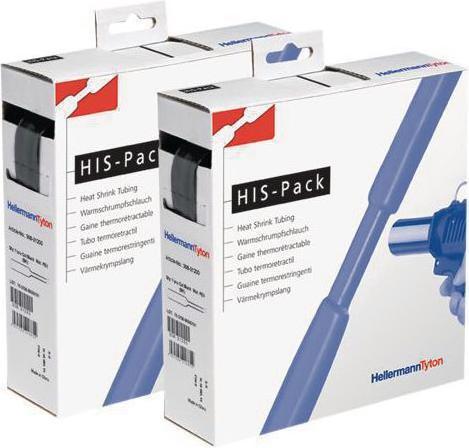 Actual product image HellermannTyton Heat shrink tubing on a roll (5 x)