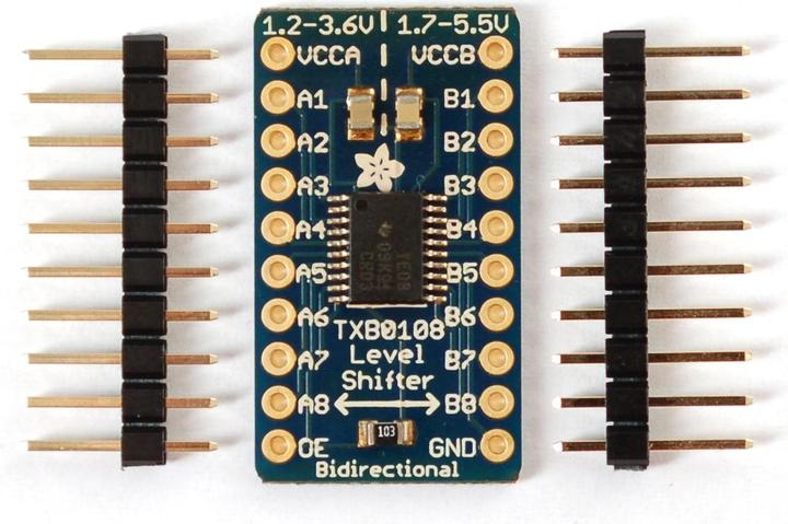 Adafruit Convertisseur de niveau bidirectionnel à 8 canaux TXB0108 (Banc des accusés)