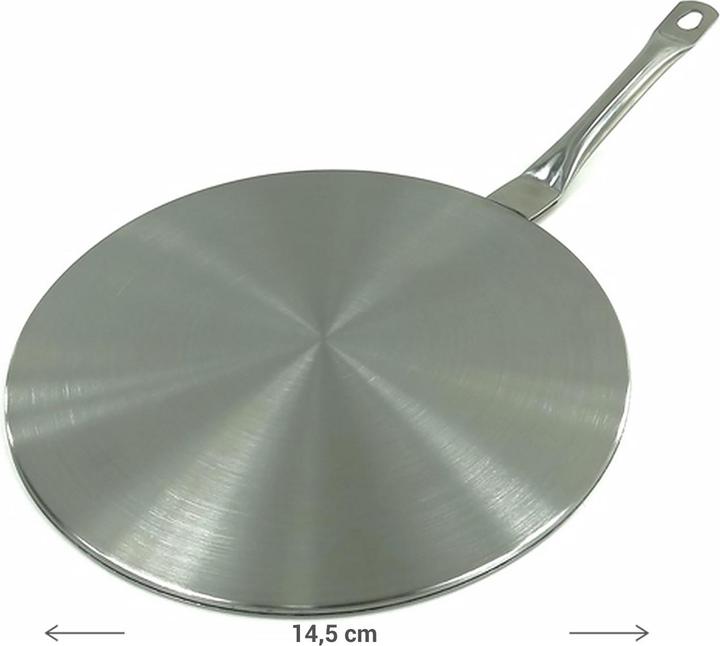 Actual product image Kinghoff Adapter plate for induction hobs (14.50 cm, Metal)