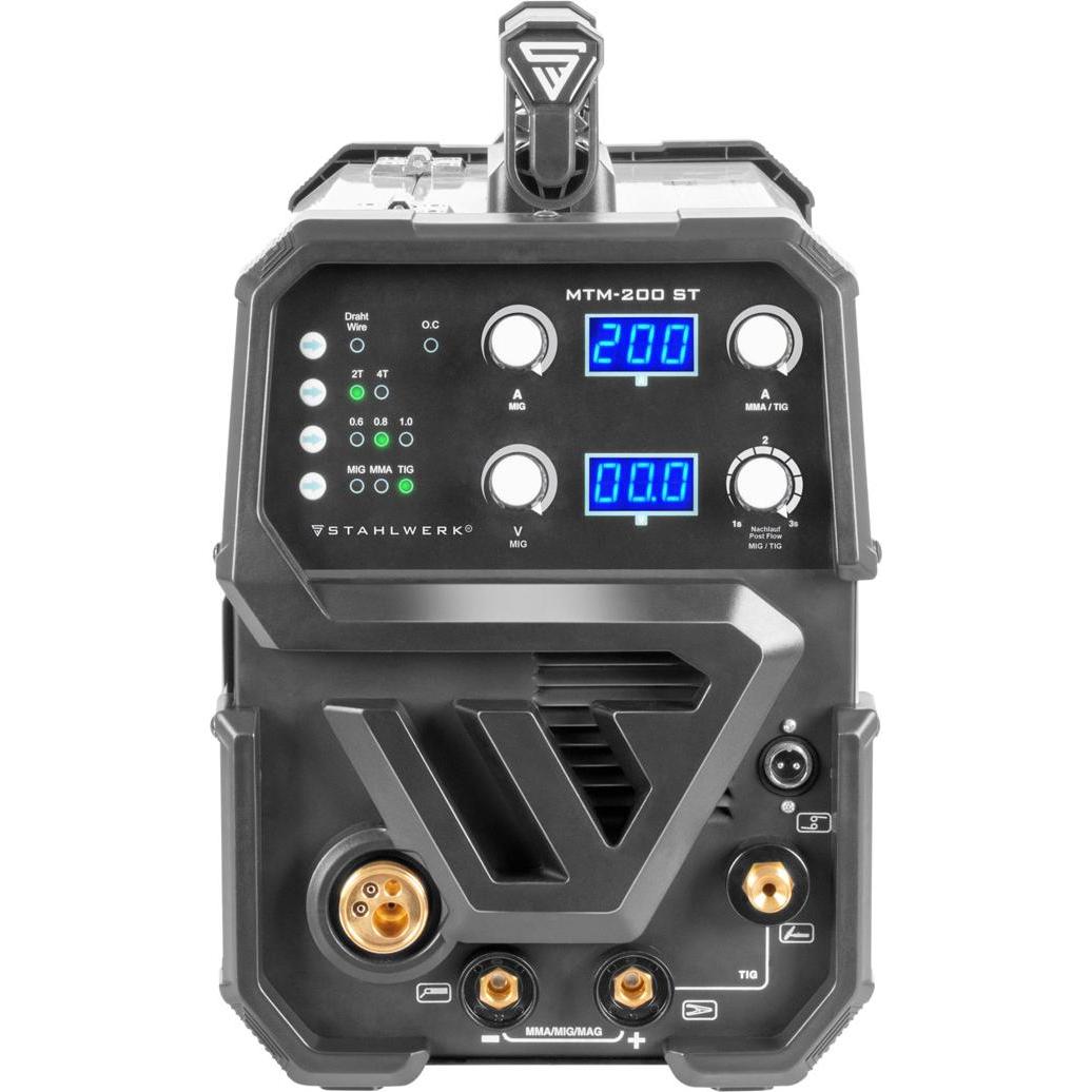 Thumbnail - Stahlwerk, Schweissgerät, Kombi-Schweissgerät MTM-200 ST 3-in-1 mit 200 A synergischer Drahtvorschub