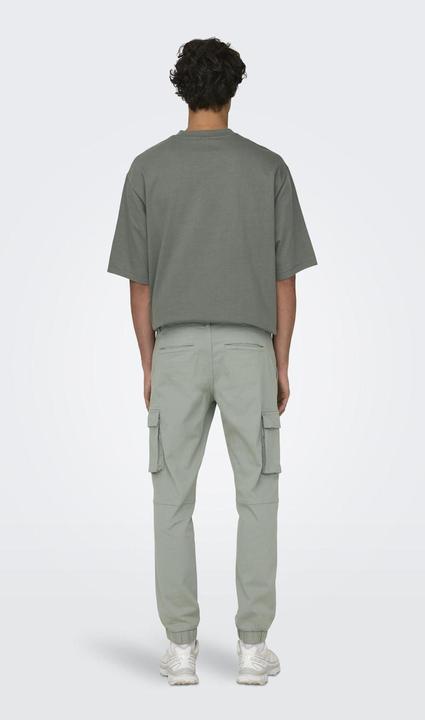 Actual product image Only & Sons ONSCAM STAGE CARGO CUFF PK 6687 Cargo Trousers (W38/L32)