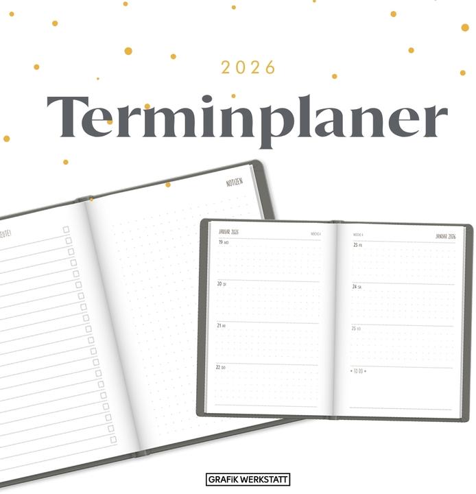 Produktbild Terminplaner NatureArt 2026 Spruch (1 Woche / 2 Seiten)