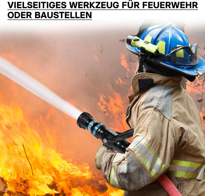 Produktbild Wiltec Hohlstrahlrohr 150 200 350 500 l/min THW Feuerwehr C Storzkupplung