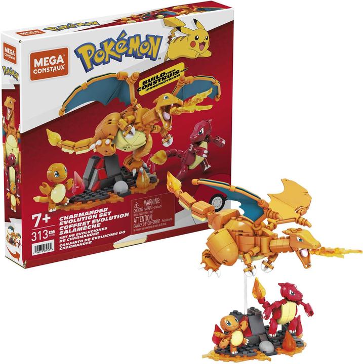Mega Construx Charmander Evolution