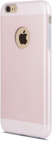 Actual product image Moshi iGlaze - ultra-slim snap on case for iPhone 6/6s Plus - Carnation Pink (Apple iPhone 6s Plus, Apple iPhone 6 Plus)