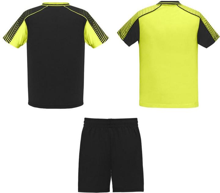 Black, Fluro yellow