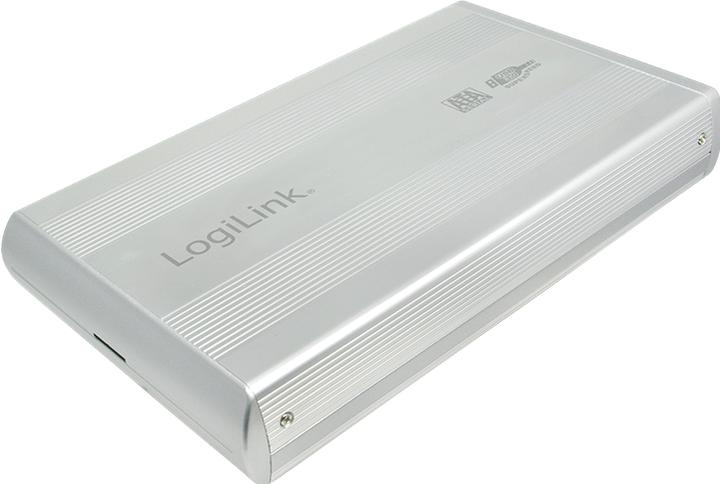 Image du produit LogiLink Boîtier pour disque dur 3.5" S-ATA USB 3.0 Alu, argenté (3.5")