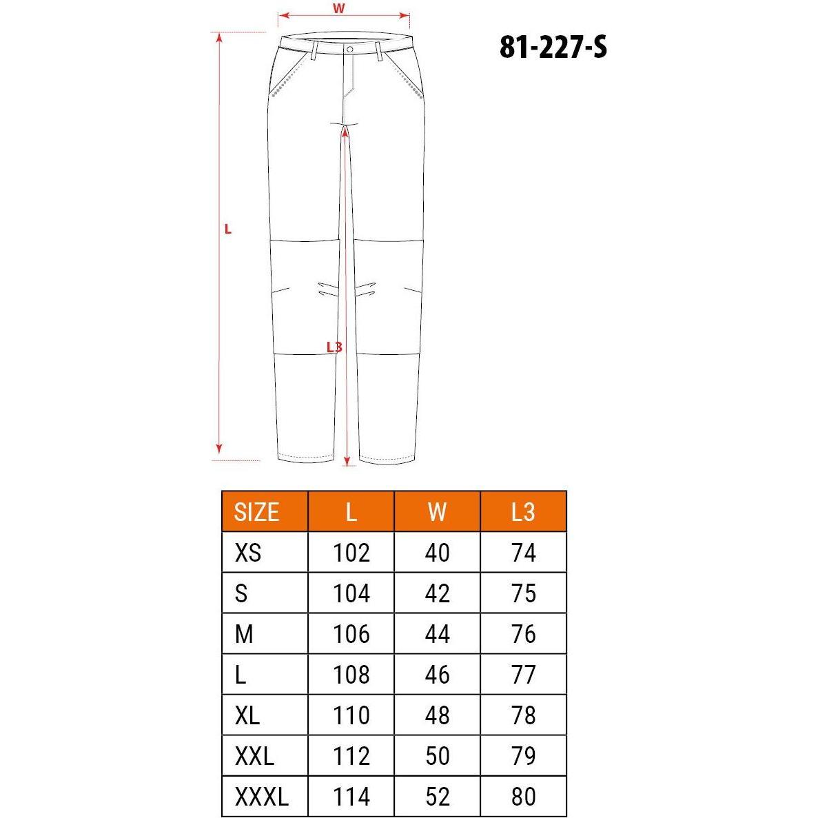 Thumbnail - Neo, Arbeitshose, PREMIUM Arbeitshose 100% Baumwolle Ripstop Grösse S (S)