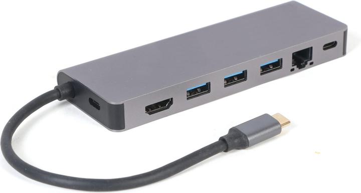 Produktbild Gembird A-CM-COMBO5-05 (USB-C, 8 Ports)