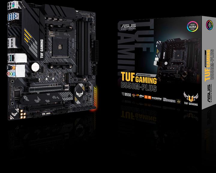 Produktbild ASUS TUF GAMING B550M-PLUS (AM4, AMD B550, mATX)