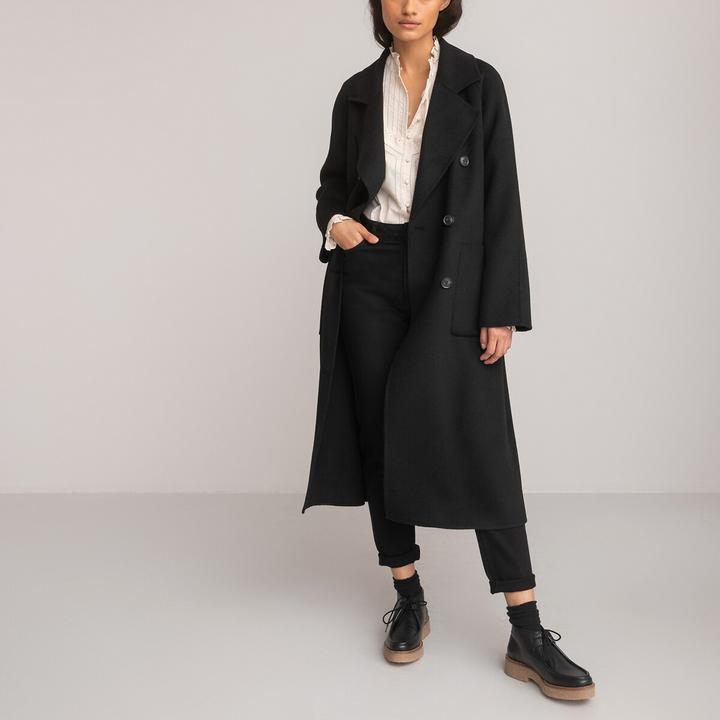 Actual product image La Redoute Collections Wool mix coat