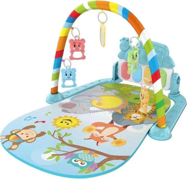 Activity Board Baby Fitness Stand Spielzeug Baby Musik Fuss Klavier Neugeborenes Klavier Krabbeln
