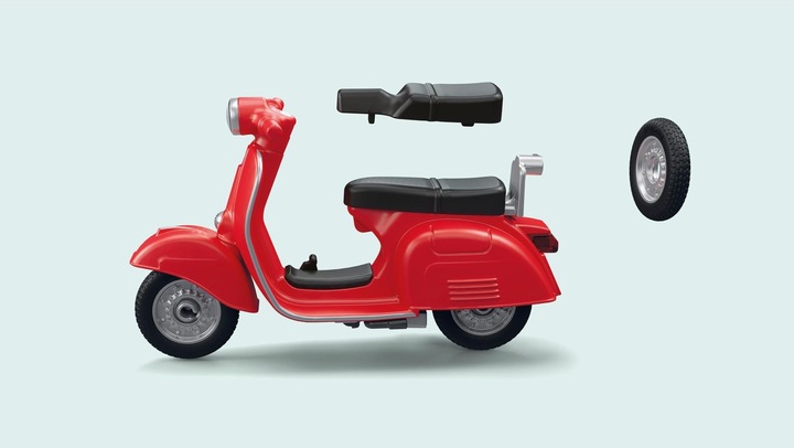 Image du produit Playmobil Atelier Vespa des années 60 (71620, Playmobil City Life)
