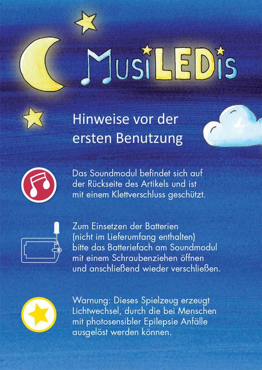 Image du produit Heunec Ours MUSILEDI, env. 20cm