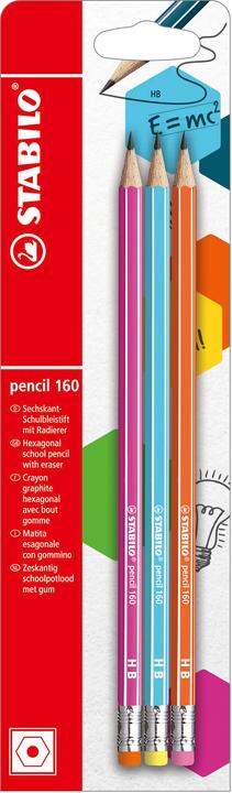 Actual product image STABILO PENCIL 160 - Pencil (2.20 mm, HB, 3 x)