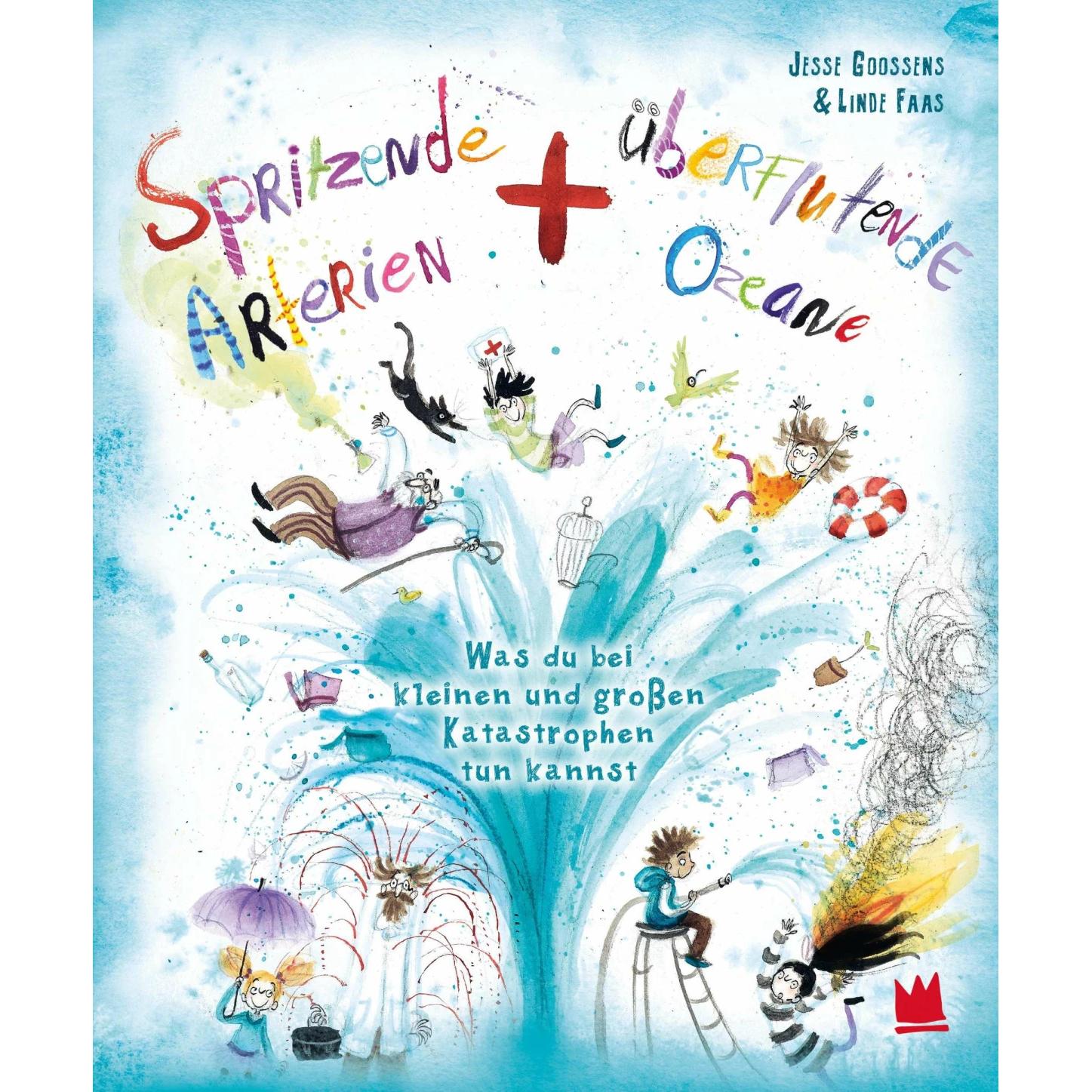 Spritzende Arterien und überflutende Ozeane, Kinderbücher von Jesse Gossens