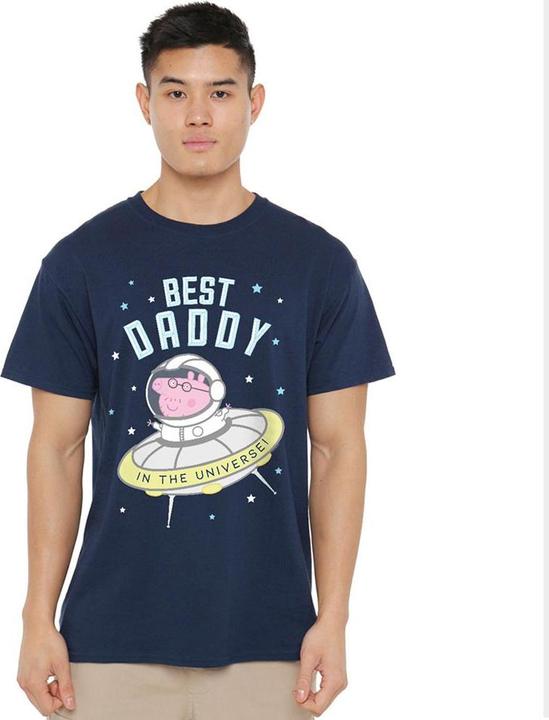Produktbild Peppa Pig Best Daddy Pig In The Universe TShirt (L)