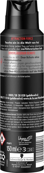 Image du produit Fa Force d'attraction (Spray, 150 ml)
