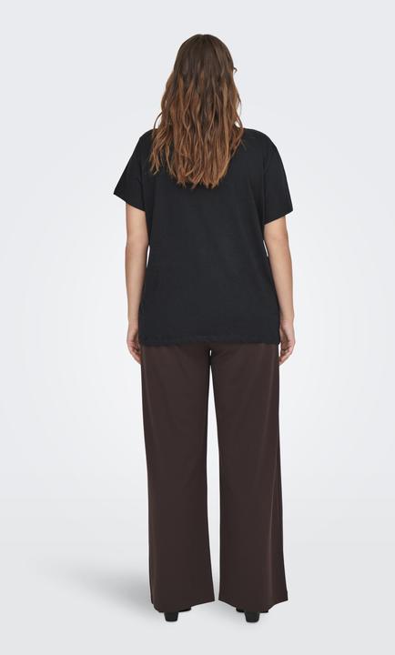 Immagine prodotto Only T-shirt regular fit con scollo rotondo e curve (S)
