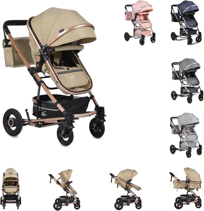 Actual product image Moni Gigi pram convertible carrycot (6 Months - 3 years)