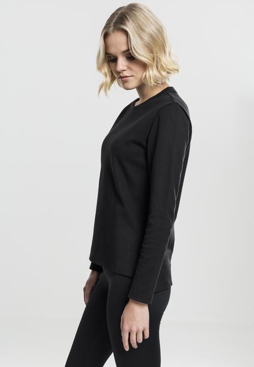 Actual product image Urban Classics Ladies Athletic Interlock Crewneck (S)