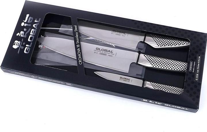 Produktbild Global GS-2538 Messerset 3 teilig, G-2, GS-5 und GS-38 (20 cm)