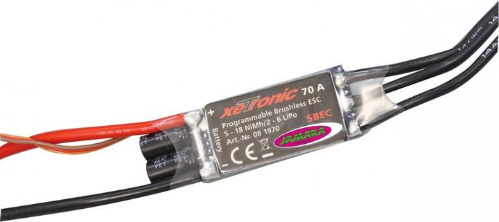 Actual product image Jamara Flight controller Xetronic 70A