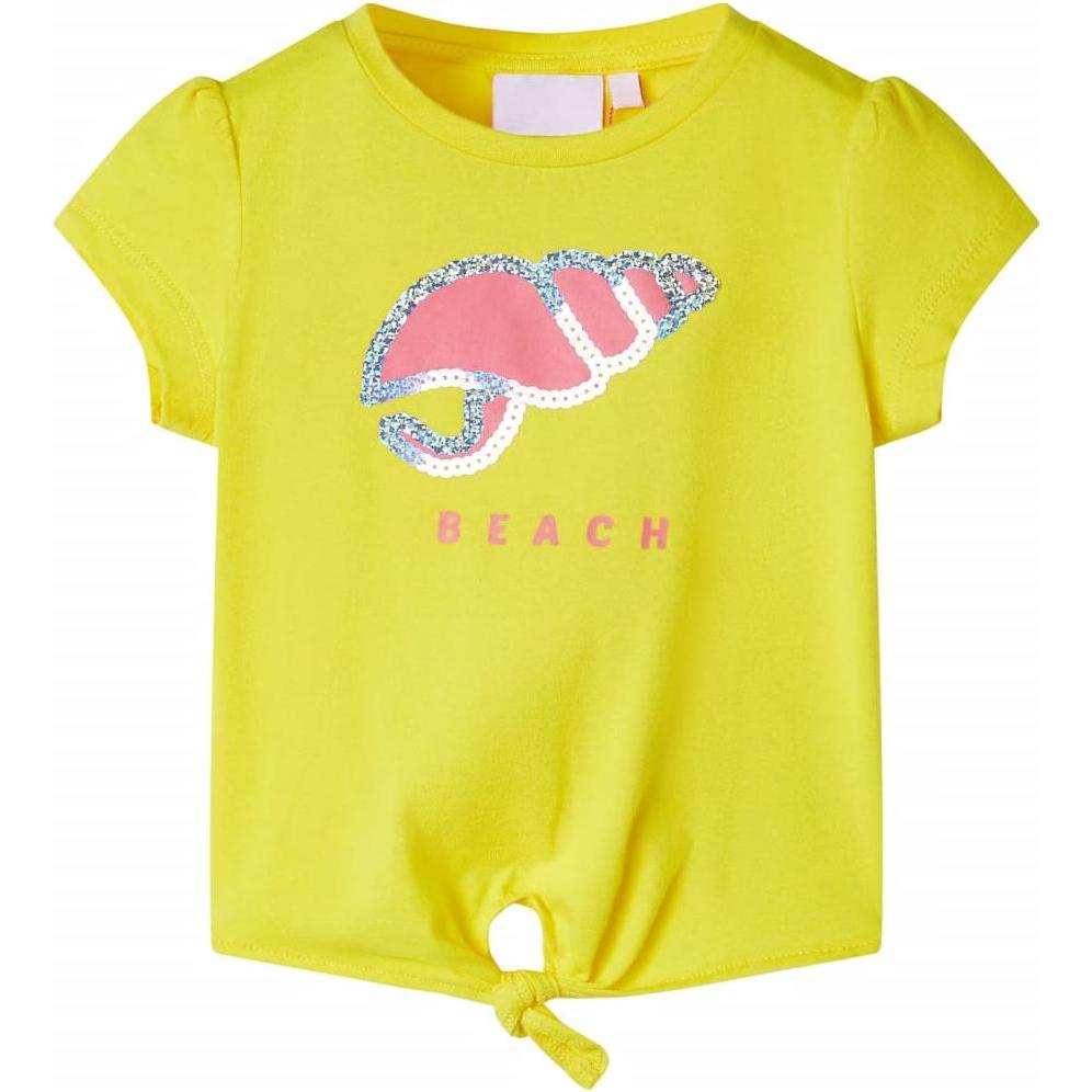 VidaXL, Jungen, Shirt, Jeanne, Gelb, (104)