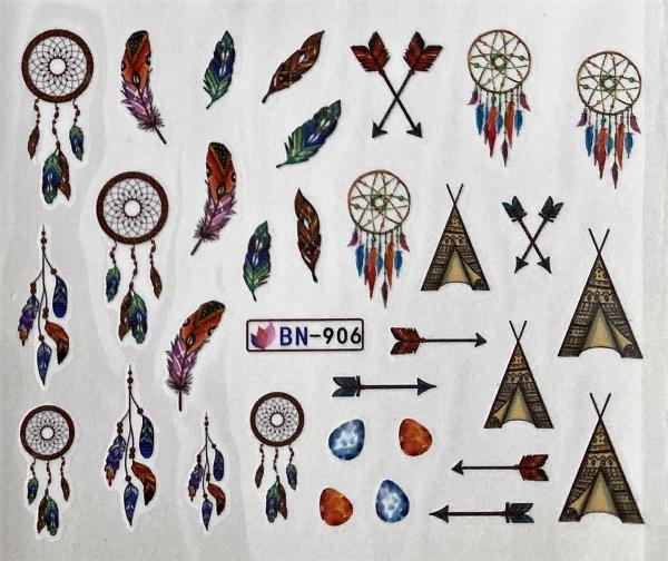 Produktbild Nagellack24 Nail Art Sticker Wassertransfer 906