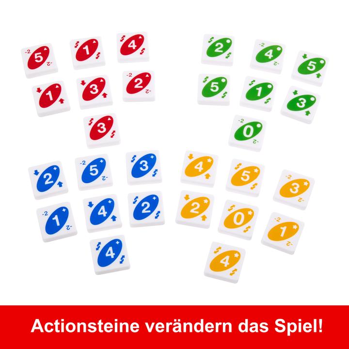 Produktbild Mattel Games Quatro (Deutsch, Englisch, Französisch, Italienisch, 2 - 4 Spieler)