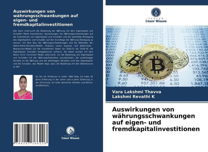 Actual product image Auswirkungen von währungsschwankungen auf eigen- und fremdkapitalinvestitionen (German, Lakshmi Revathi K, Vara Lakshmi Thavva, 2021)