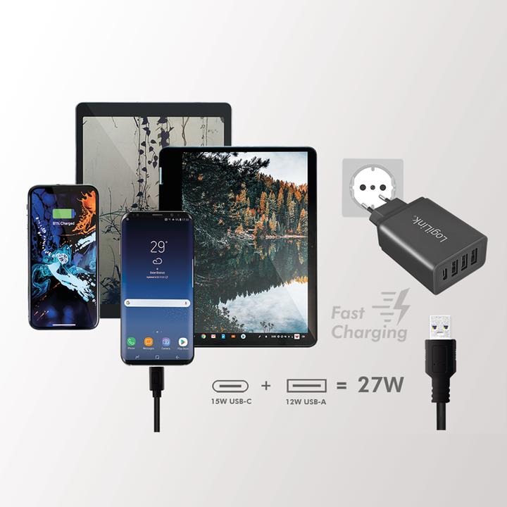 Produktbild LogiLink Adapterstecker (15 W)