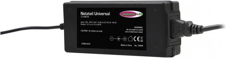 Image du produit Jamara Adaptateur secteur universel 12V-5A 2,1mm mâle