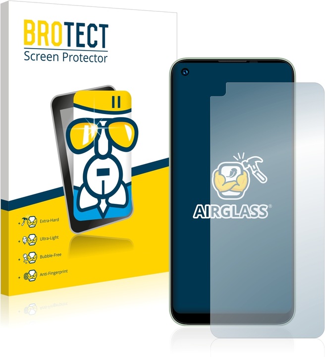 Actual product image BROTECT AirGlass Glass (1 Piece, Oukitel C21 Pro)