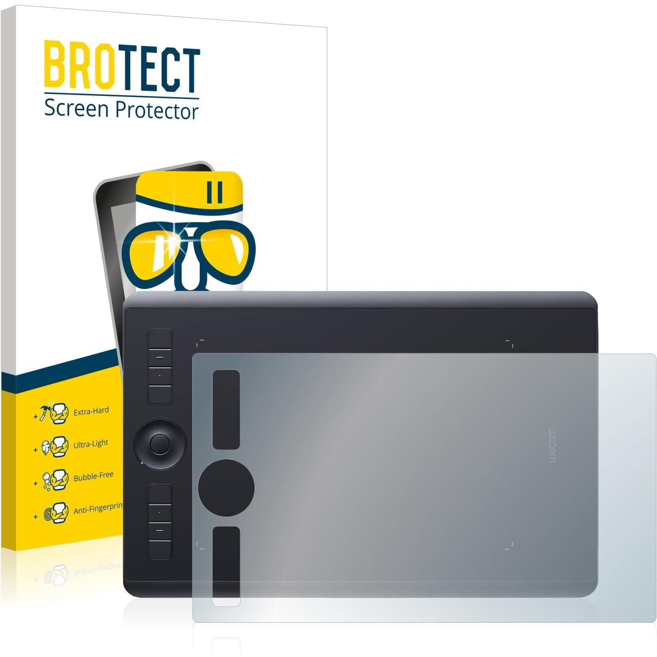 BROTECT AirGlass Panzerglasfolie (1 Stück, Intuos Pro M), Tablet Schutzfolie