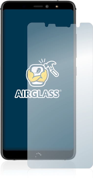 Actual product image BROTECT AirGlass Glass (1 Piece, BQ Aquaris X2 Pro)