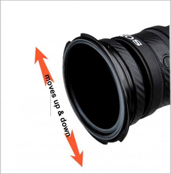 Image du produit Kase Kit porte-filtre magnétique Master kit (77 mm, Filtre dégradé gris)