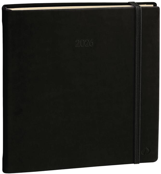 Quo Vadis Executif Prestige MS Silk 22 QV905444 black, 1W/2S,16X16cm (A5, French)