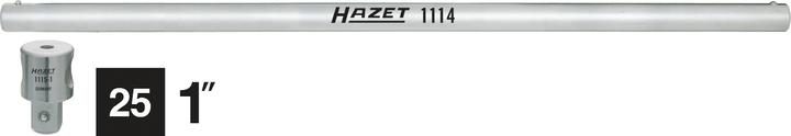 Actual product image HAZET Sliding head ∙ with handle bar 1115/2 ∙ Square, solid 25 mm (1 inch) ∙ Number of tools: 2