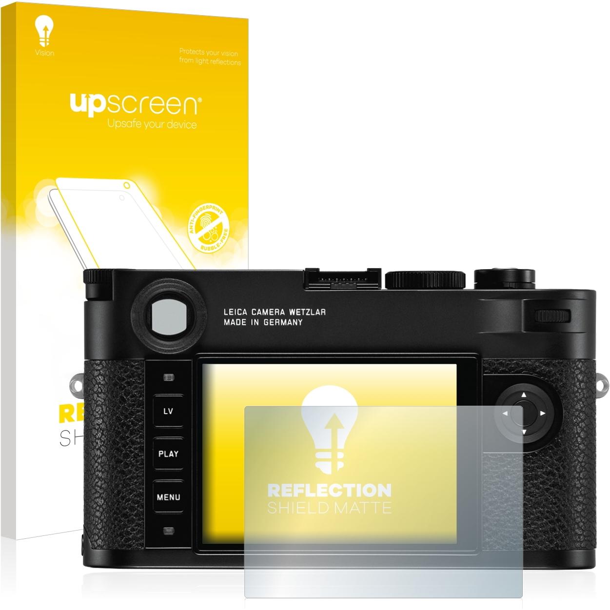 upscreen Reflection Shield Displayschutz Matt (Displayschutz, M10), Kameraschutz
