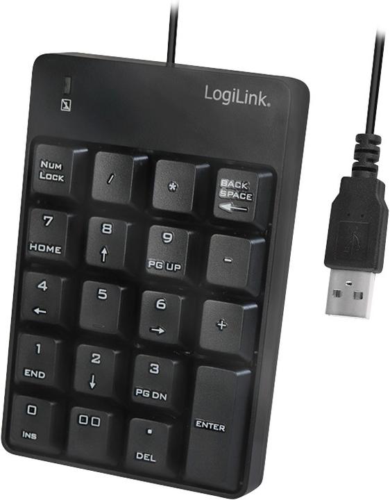 LogiLink ID0184 (Numeric keypad, Cable)