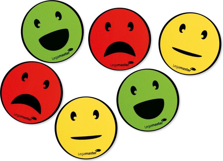 Actual product image Legamaster Emoticon magnets sad (5x)