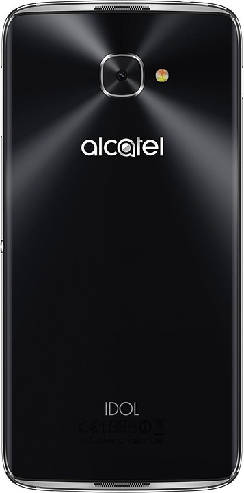 Alcatel Idol 4s (32 GB, Metaal Zilver, 5.50", Hybride dubbele SIM, 16 Mpx, 4G)