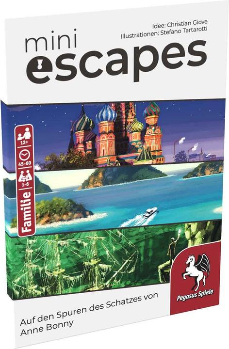 Pegasus MiniEscapes - Auf den Spuren des Schatzes von Anne Bonny (Deutsch, 1 - 6 Spieler)