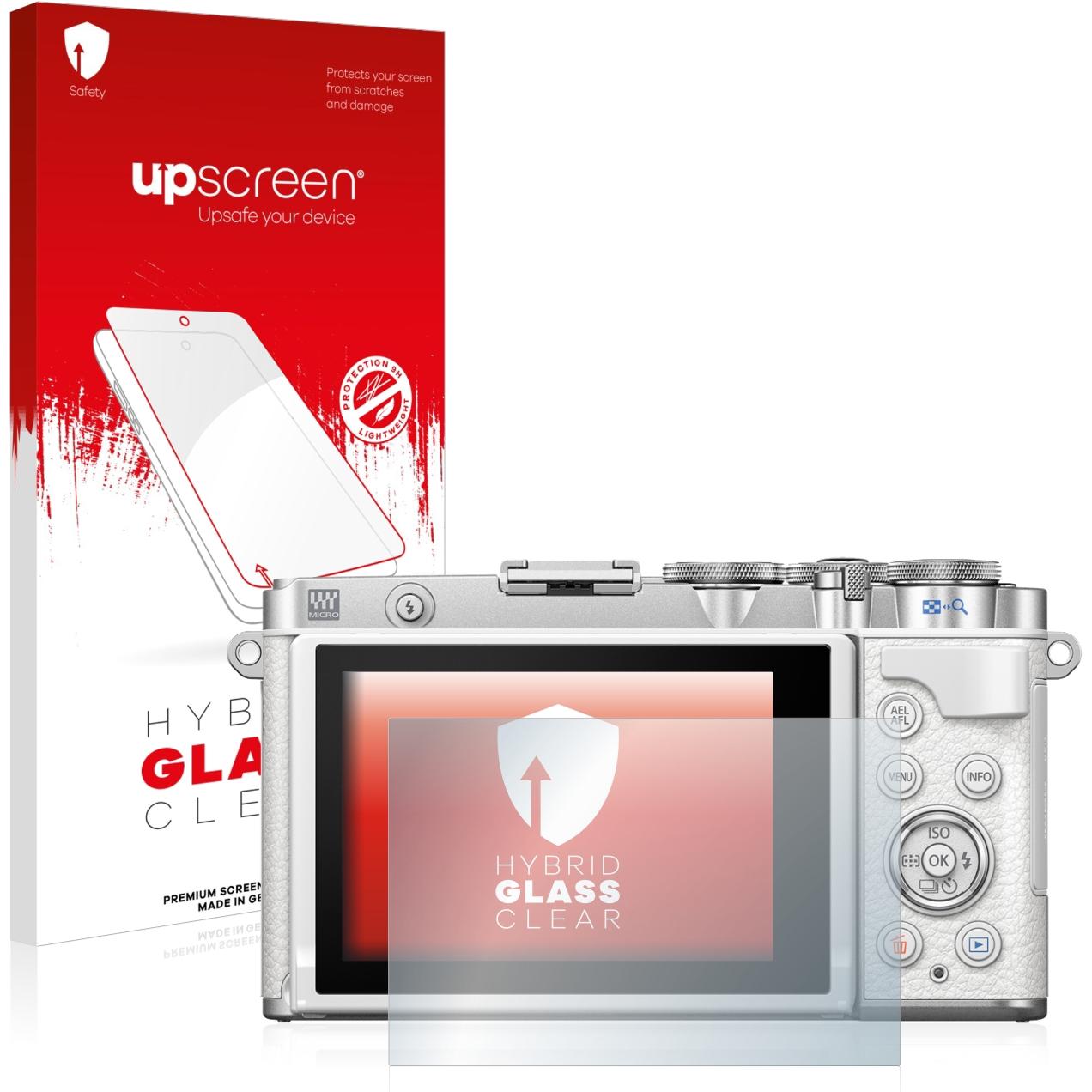 upscreen Scratch Shield Panzerglasfolie (Displayschutz, PEN E-PL7), Kameraschutz