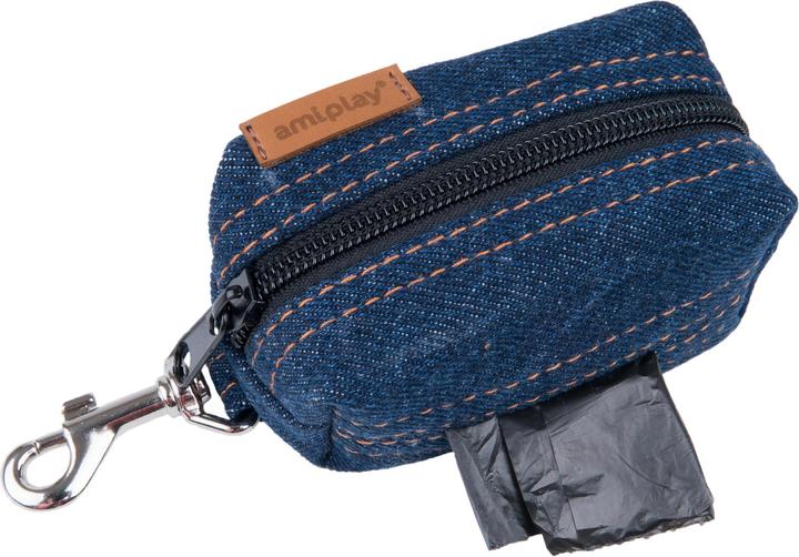amiplay Beutelspender Denim, 9 x 5 x 4 cm (Hund)