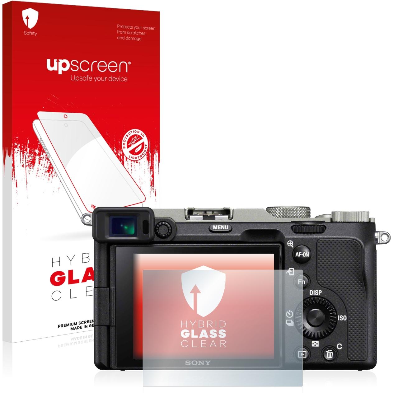 upscreen Scratch Shield Panzerglasfolie (Displayschutz), Kameraschutz